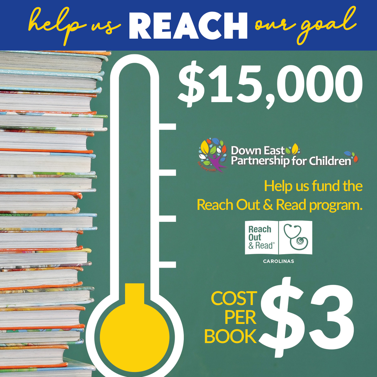 Reach Out And Read Book Campaign The Down East Partnership For Children